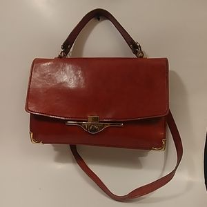 F.lli Mugnai Firenze Vtg Brown Shoulder Bag Spain